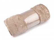 Deka fleece pírka 150x200 cm 2 béžová, 1 ks - zvětšit obrázek