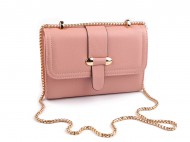 Dámská kabelka crossbody 20x14 cm 1 pudrová, 1 ks - zvětšit obrázek