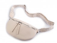 Kabelka crossbody 27x18 cm 1 krémová světlá, 1 ks - zvětšit obrázek