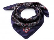 Saténový šátek paisley 60x60 cm - zvětšit obrázek