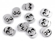 Kovové brzdičky 15x18 mm 1 nikl, 4 ks - zvětšit obrázek