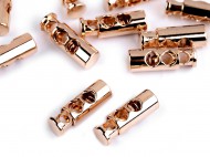 Kovové brzdičky 7x23 mm 2 růžové zlato, 4 ks - zvětšit obrázek