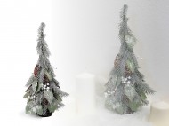 Dekorační vánoční stromeček ojíněný 35 cm - zvětšit obrázek