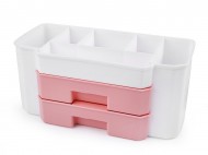Plastový box / zásobník 2 šuplíky 12x24x10,7 cm - zvětšit obrázek