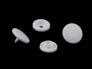 Plastové patentky / stiskací knoflíky vel. 20 1 (B3) bílá, 1000 sada - zvětšit obrázek