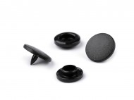 Plastové patentky / stiskací knoflíky vel. 20 5 (B5) černá, 50 sada - zvětšit obrázek