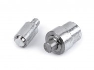 Piston k nýtování průchodek květu s kamínky vnitřní 10 mm nikl, 1 sada - zvětšit obrázek