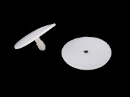 Klouby s pojistkou 43 mm transparent, 4 sada - zvětšit obrázek