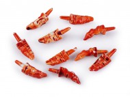 Nos k zapíchnutí 10x31 mm oranžová, 10 ks - zvětšit obrázek