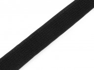 Suchý zip háček a plyš na stejné straně šíře 30 mm 1 černá, 1 m - zvětšit obrázek