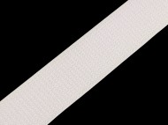 Suchý zip háček a plyš na stejné straně šíře 50 mm 2 bílá, 1 m - zvětšit obrázek