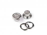 Průchodky s podložkou vnitřní 8 mm / vnější 14 mm 1 nikl, 20 pár - zvětšit obrázek