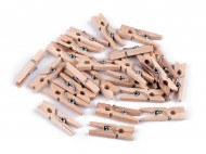 Dřevěný mini kolíček 3x26 mm