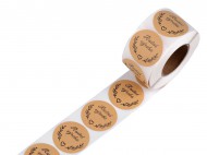 Papírové samolepky Ruční výroba 38 mm