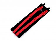 Polotovar k výrobě podvazkového pásu 2 červená, 1 pár - zvětšit obrázek