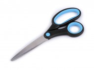 Nůžky pro leváky délka 21 cm 2 modrá, 1 ks - zvětšit obrázek