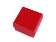 Krabička na šperky 5,5x5,5 cm 3 červená, 2 ks - zvětšit obrázek