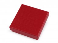 Krabička na šperky 9x9 cm 2 červená, 1 ks - zvětšit obrázek