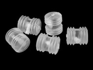 Pískátko do textilních výrobků 24x28 mm transparent, 5 ks - zvětšit obrázek