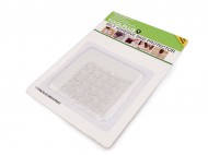 Samolepicí protiskluzové podložky silikonové 25 ks 9 mm transparent, 1 karta - zvětšit obrázek