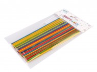 Dřevěné tyčky barevné délka 15 cm 1 (2,3 mm) mix, 1 sáček - zvětšit obrázek