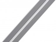 Zip spirálový No 3 metráž reflexní šedá, 1 m - zvětšit obrázek