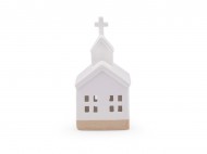 Porcelánový kostel svítící - zvětšit obrázek