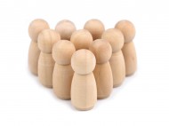 Dřevěná figurka k dotvoření 14x34 mm - zvětšit obrázek