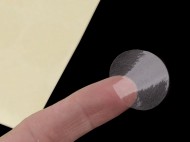 Samolepící kolečka transparentní 2,5; 3 a 3,5 cm