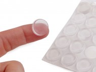 Samolepicí protiskluzové podložky silikonové 20 ks 15 mm