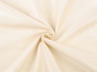 Velvet / samet oděvní s řádkovanou strukturou 2 krémová světlá, 1 m - zvětšit obrázek