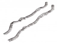 Dekorační polotovar řasy 6 (12 mm) černá, 1 sáček - zvětšit obrázek