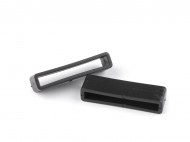 Plastový průvlek šíře 32 mm, 38 mm 2 (38 mm) černá, 10 ks - zvětšit obrázek