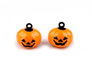 Rolničky halloween 2 oranžová, 10 ks - zvětšit obrázek