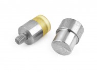 Piston / aplikátor knoflíku na kšiltovku nikl, 1 sada - zvětšit obrázek