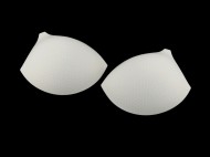 Košíčky do plavek / korzetů s perforací soft velikost 32 Off White, 25 pár - zvětšit obrázek