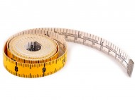 Metr krejčovský německá kvalita 300 cm žlutá, 1 ks - zvětšit obrázek