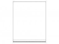PP sáček s lepicí klopou 45x55 cm transparent, 100 ks - zvětšit obrázek