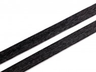 Ucho z rafie na lehké tašky, na dekorace 1,2x40 cm 2 černá, 10 ks - zvětšit obrázek