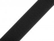 Suchý zip háček šíře 25 mm černá, 1 m - zvětšit obrázek