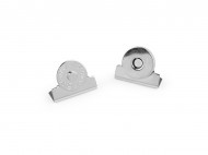 Magnetické zapínání 15 mm 1 nikl, 10 ks - zvětšit obrázek
