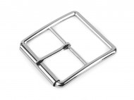 Kovová spona / přezka, průvlek 40 mm 1 nikl, 1 ks - zvětšit obrázek