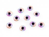 Skleněné oči k nalepení 10 a 12 mm
