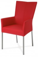 Jídelní židle BE6033-ARM RED - zvětšit obrázek